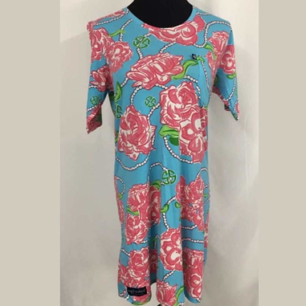 SIMPLY SOUTHERN ROSE DRESS M/L